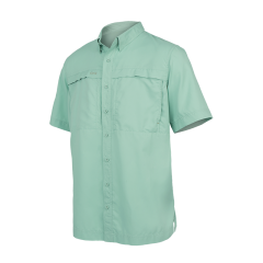 GameGuard Men's Coastal Green MicroFiber Shirt