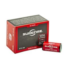 Surefire Box of 12 CR123A Lithium Batteries