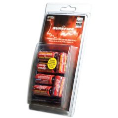 Surefire Package of Six CR123A Lithium Batteries